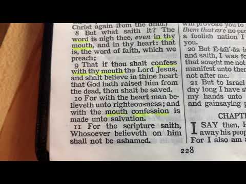 The last word on Romans 10:9-14!