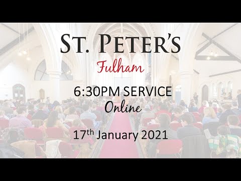 6:30pm Service, 17th January - Live (Nehemiah 2:9-20)