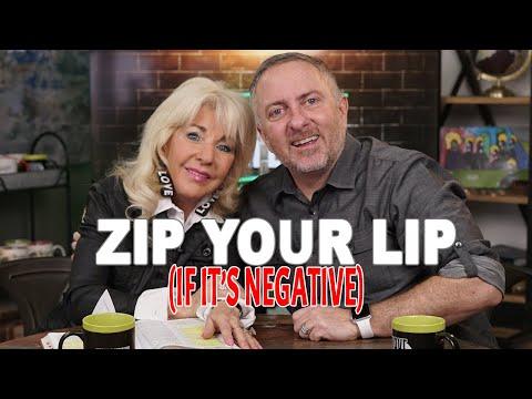 WakeUp Daily Devotional | Zip Your Lip (if it’s negative)  |  [Proverbs 6:2]