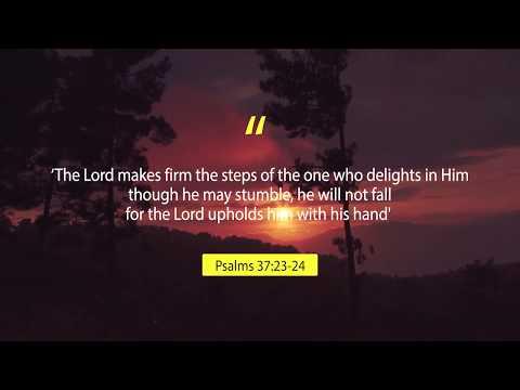 Psalms 37:23-24 | Daily Bible Verses