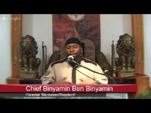 Chief Binyamin Ben Binyamin - Parashat "Netzaveem/Wayelech" - Deuteronomy.29:9-31:30