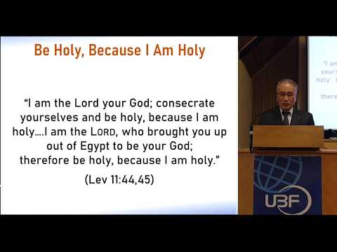 Leviticus 11:44-45 - Be Holy, Because I Am Holy