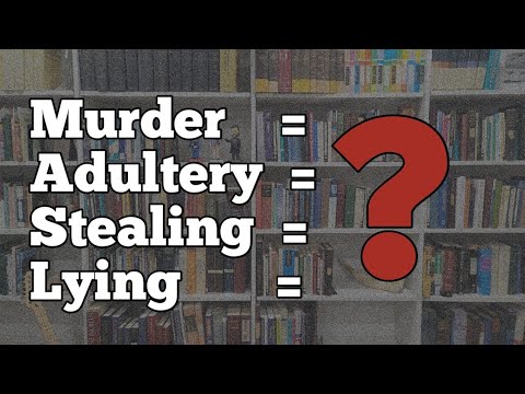 Exodus 20:13-16 The Ten Commandments Part 6: Setting the Bar Higher