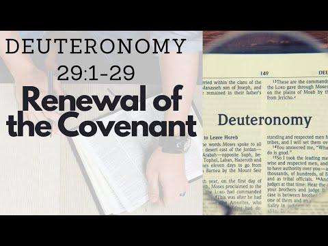 DEUTERONOMY 29:1-29 RENEWAL OF THE COVENANT (S16 E29)