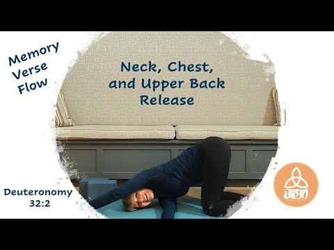 Memory Verse Flow -  Deuteronomy 32:2  Christian Yoga