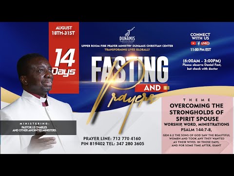 Day 14: Breaking the Curses of Spiritual Spouses with Pastor J.E Charles| Genesis 6:2-4