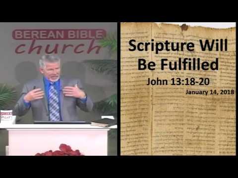 Scripture Will Be Fulfilled (John 13:18-20)