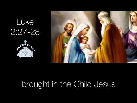 Luke 2:27-28