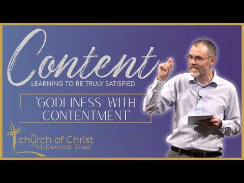 Godliness with Contentment (Sermon from 1 Timothy 6:6-10)