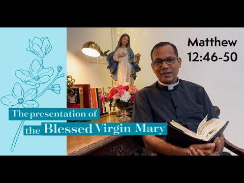 The presentation of the Blessed Virgin Mary |  Matthew 12:46-50
