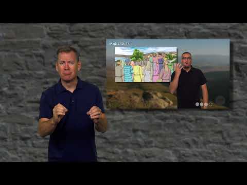 ASL | Mark 7:31-37 - Passage with Intro & More Info