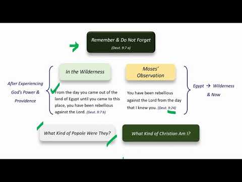 Deuteronomy 9:1 - 24