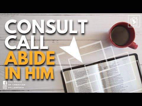 DAILY WORD-TO-GO Judges 20:18-28 "Consult, Call, Abide in Him"