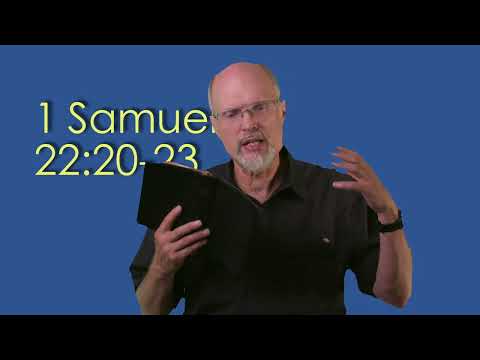 1 Samuel 22:20-23 David Provides Refuge