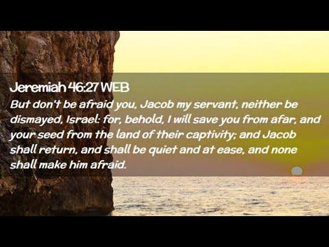 예레미아 46:27절 암송(Jeremiah 46:27 Memory verse)