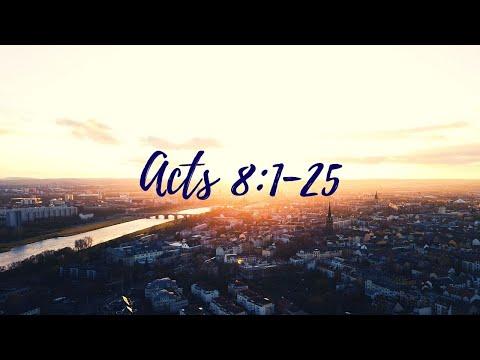 12 July 2020 - Sermon - Acts 8:1-25