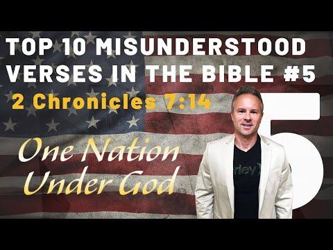 Does God Promise to Heal America? Top Misunderstood Verse #5 (2 Chronicles 7:14)
