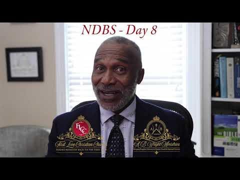 Ninety Day Bible Study (NDBS) Day 8  Leviticus 1:1 - 14:32