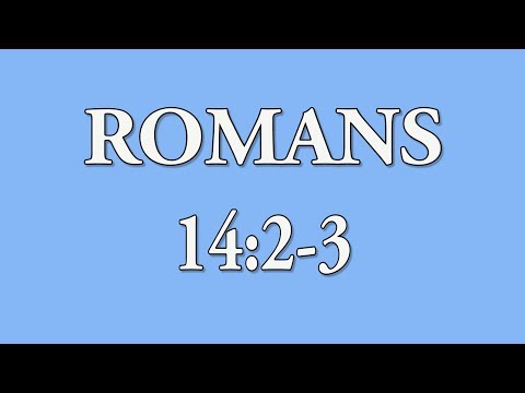 Romans 14:2