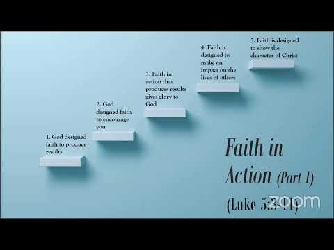 Faith in Action (part 1)- Luke 5:3-11 (Bishop Okey Ugwu)