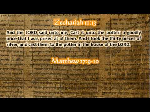 KJV Error: NT Quote of Zechariah 11:13