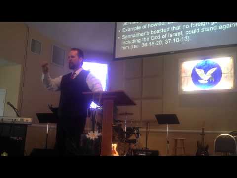 "God is" A Study of the Book of Nahum 1:12-15 by Dr. Trent Nicholson