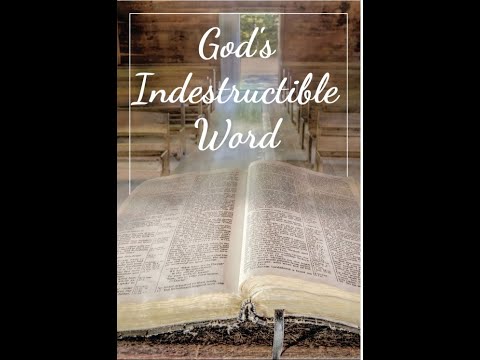 8/7/2022 AM -  Wayne Livingston - God's Indestructible Word -  Jeremiah 36:22-36