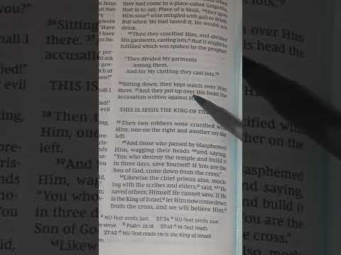 Jesus , Matthew 27:35-37, Psalms 22:16-18