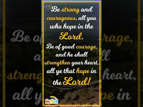 INSPIRATIONAL QUOTE | Psalm 31:24