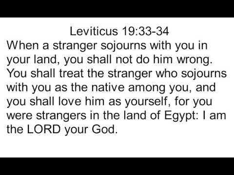 03 Leviticus 19:33-34