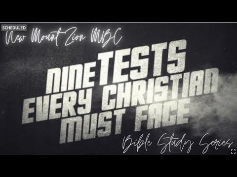 June 9, 2021; 6:30 pm Bible Study - 'The Servant Test.' Scriptures: 1Kings 19:19-21 and 2Kings 3:11