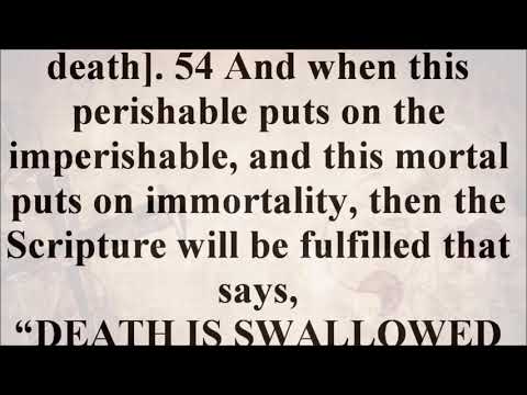 Apr.20 – 1 Corinthians 15:53-57