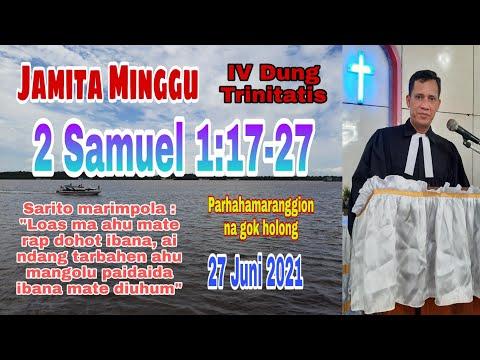 Jamita Minggu, 27 Juni 2021, 2Samuel 1:17-27