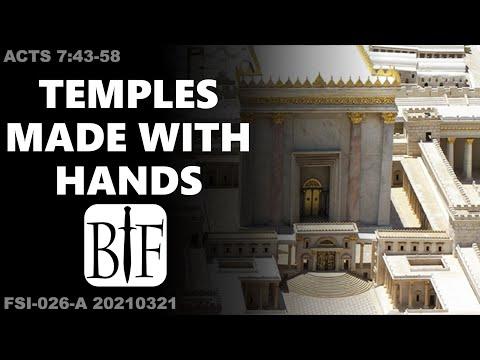 Temples Made With Hands | Acts 7:43-58 | FSI-026-A