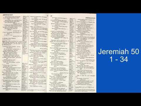 Holy Bible - Jeremiah 50 : 1 - 46