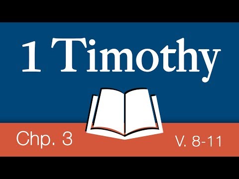 1 Timothy 3:8-11 | ft. John Morris
