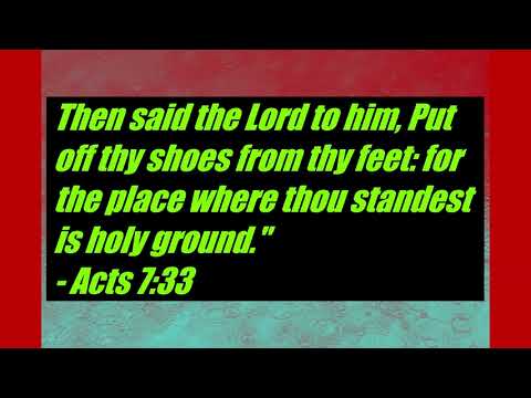 Acts 7:33