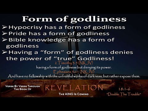 "Double The Trouble" Revelation 18:1-6