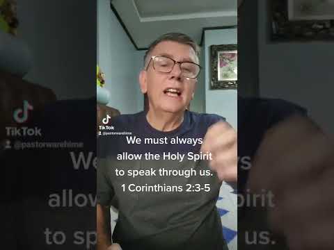 Unleash the power of God - 1 Corinthians 2:3-5