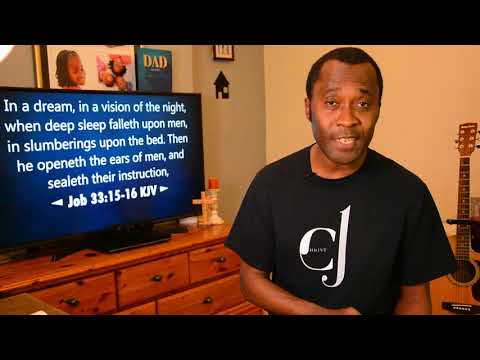 ◄ Job 33:15-16 ► In a dream, in a vision of the night, when deep sleep falleth upon men..