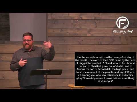 Haggai 2:1-9 Defeating Discouragement In The Work