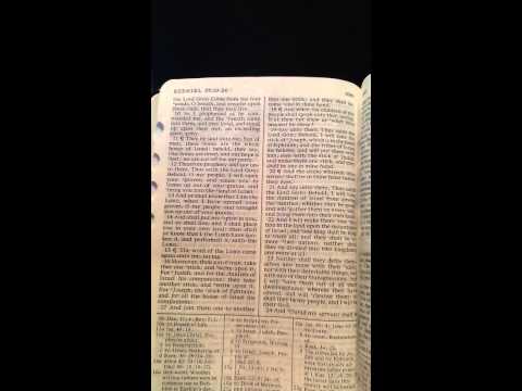 Ezekiel 37:15-17 "Scriptures become one in thine hand" Scripture Melody