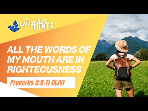 Proverbs 8:8-11 (KJV)