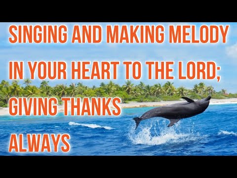 KJV Bible Songs: Psalms, hymns, spiritual songs (Ephesians 5:18-20)