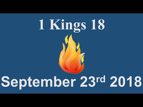 1 Kings 18:17-40 | Confidently Following the One, True God