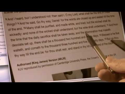 Matthew 24:1-30 Overview Of Daniel 12:11-12 \ Notes Added