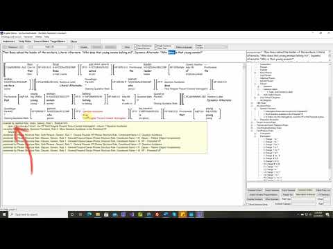 Tutorial 73:  Generating Ruth 2:5-6