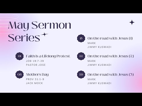 On the road with Jesus (Mark 2:13-3:6) 29-May-2022