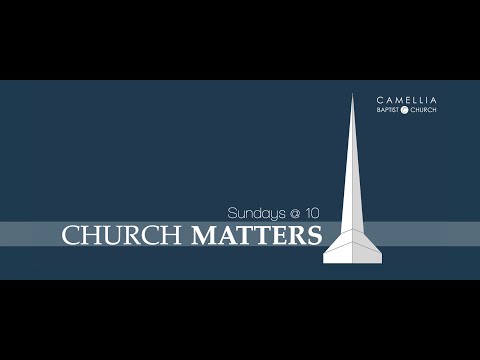 Church Matters: Being a Servant and a Steward of Christ 1 Corinthians 3:6-9, 4:1-2 (8-22-21)