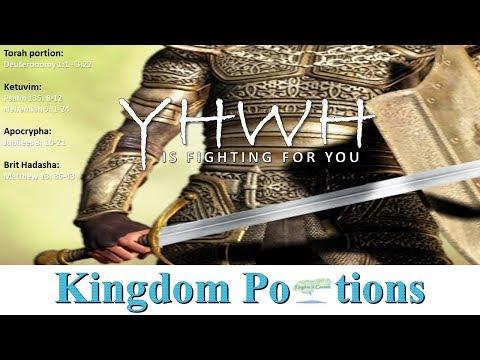 YHWH Is Fighting For You - Kingdom Portions - Deut. 1:1 - 3:22